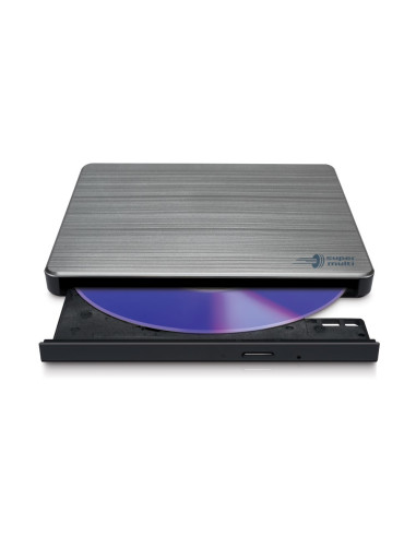 Hitachi-Lg Slim Portable Dvd-Writer Dysk Optyczny Dvd±Rw Srebrny