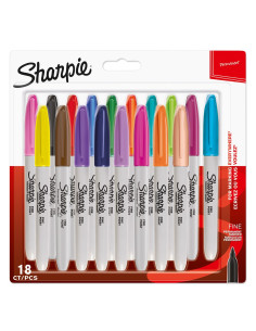 Sharpie Fine Marker 18 Szt. Końcówka Cienka Wielobarwny 2