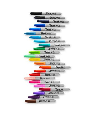 Sharpie Fine Marker 18 Szt. Końcówka Cienka Wielobarwny