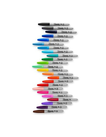 Sharpie Fine Marker 18 Szt. Końcówka Cienka Wielobarwny