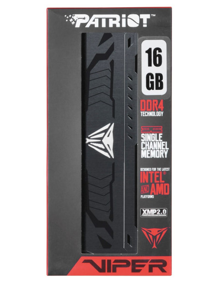Patriot Viper Steel Ddr4 16Gb 3600 Mhz Cl18 Xmp2