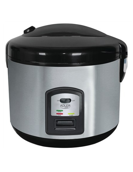 Garnek Do Ryżu Adler Ad 6406 (1.5L  Kolor Inox)