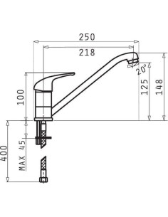 Bateria Pyramis Asalia Granit Biały Polarny 2