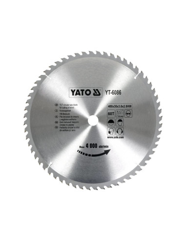 Yato Yt-6086 Ostrze Do Piły Tarczowej 40 Cm 1 Szt.