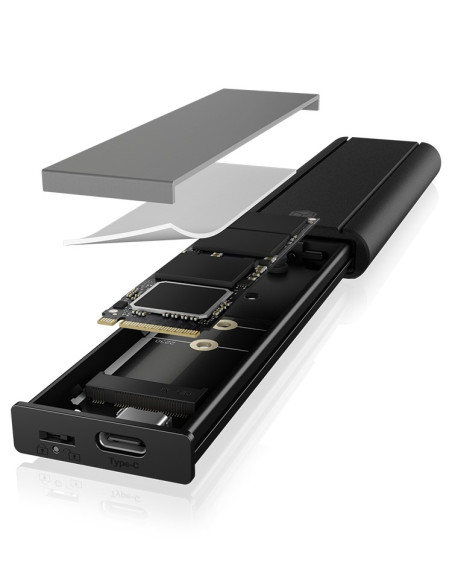 Icy Box Ib-1807Mt-C31 Obudowa Ssd Czarny M.2