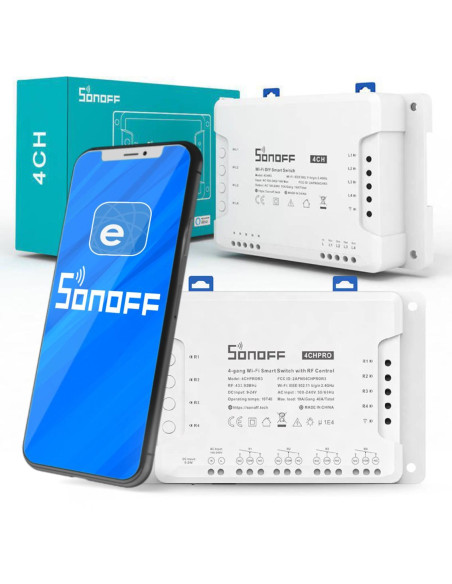 Sonoff Sterownik 4-Kanałowy 10A Wifi 4Chr3