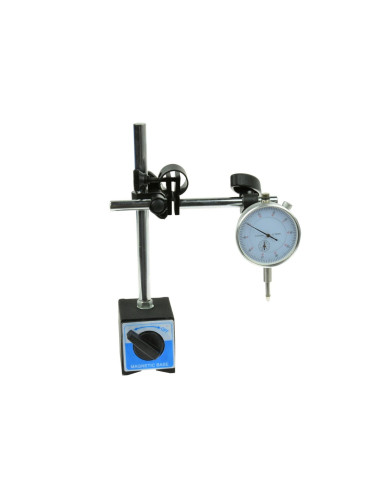 Czujnik Zegarowy 10/0,01Mm + Statyw Magnetyczny /Geko