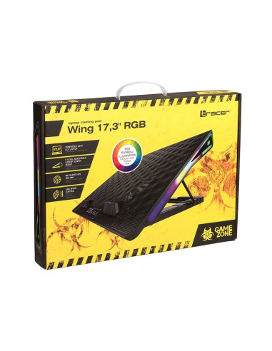 Tracer Podstawka Chłodząca Gamezone Wing 17,3" Rgb