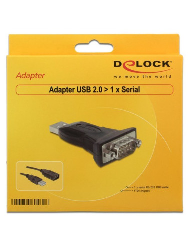 Delock Usb2.0 To Serial Adapter Db9