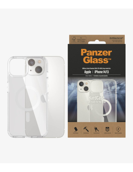 Panzerglass Hardcase Magsafe Transparent Pokrowiec Na Telefon Komórkowy 15,5 Cm (6.1") Przezroczysty