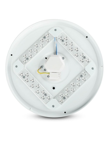 Plafon V-Tac Vt-8424 Gwiazdy 24W Led Ip20 Cct Fi.350 3000-6400K 2600Lm (Sku 217606) Biały