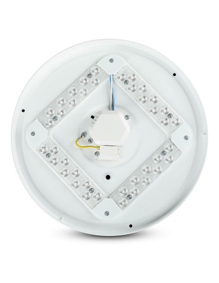 Plafon V-Tac Vt-8424 Gwiazdy 24W Led Ip20 Cct Fi.350 3000-6400K 2600Lm (Sku 217606) Biały