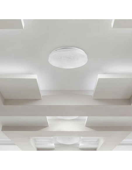 Plafon V-Tac Vt-8424 Gwiazdy 24W Led Ip20 Cct Fi.350 3000-6400K 2600Lm (Sku 217606) Biały
