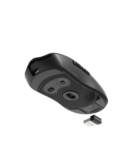 Mysz Dla Graczy Genesis Zircon 500 Bezprzewodowa 10000Dpi Czarna Gamingowa