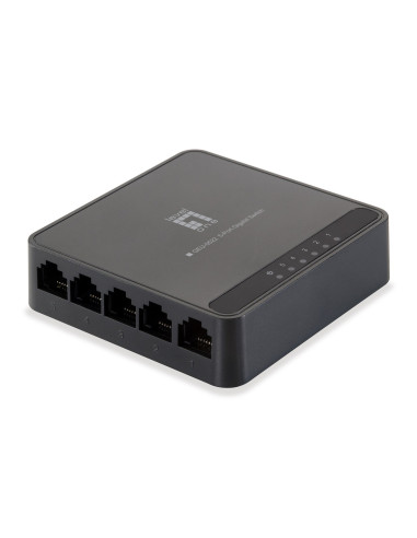 Levelone Geu-0522 Łącza Sieciowe Gigabit Ethernet (10/100/1000) Czarny