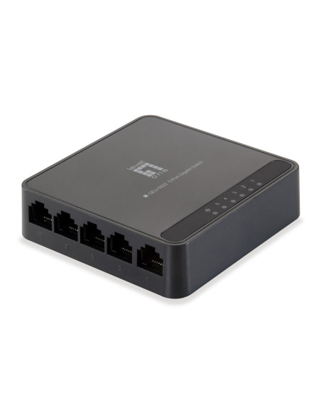 Levelone Geu-0522 Łącza Sieciowe Gigabit Ethernet (10/100/1000) Czarny