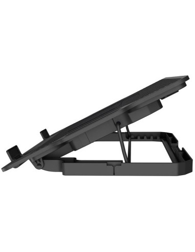 Natec Dipper 2 Podkładka Chłodząca Do Laptop 43,9 Cm (17.3") 650 Rpm Czarny