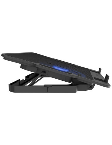 Natec Dipper 2 Podkładka Chłodząca Do Laptop 43,9 Cm (17.3") 650 Rpm Czarny