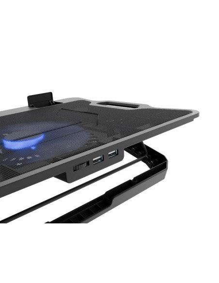 Natec Dipper 2 Podkładka Chłodząca Do Laptop 43,9 Cm (17.3") 650 Rpm Czarny