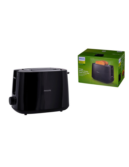Toster Philips Hd2581/90 ( 830W   Kolor Czarny )