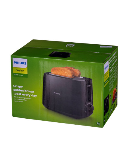 Toster Philips Hd2581/90 ( 830W   Kolor Czarny )