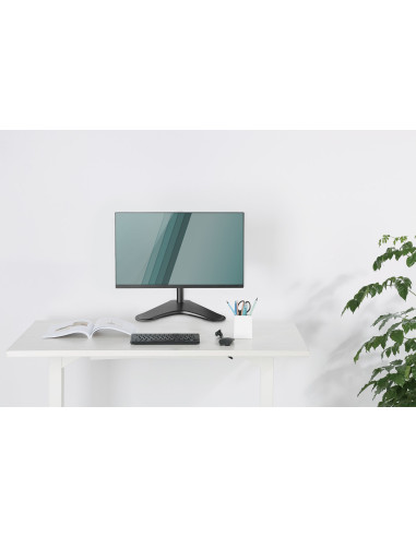 Stojak Biurkowy Pojedynczy , 1Xlcd, Max. 32", Max.8Kg, Uchylno-Obrotowy 180° Pivot