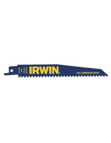 Irwin Brze. 225Mm  6 Z/Cal  (5Szt) /Drewno Z Gwoździami