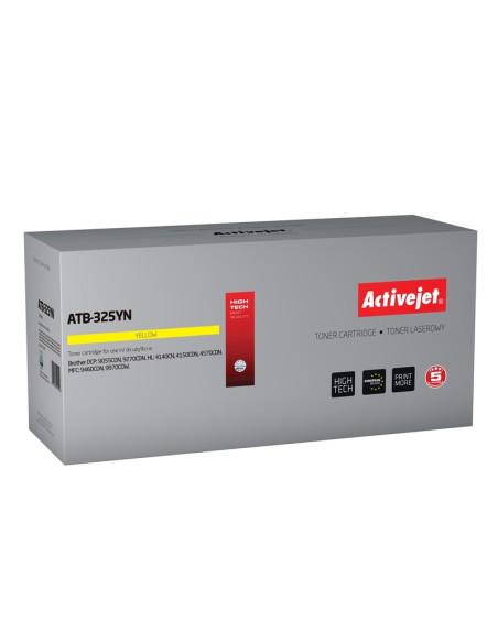 Activejet Atb-325Yn Toner (Zamiennik Brother Tn-325Y  Supreme  3500 Stron  Żółty)