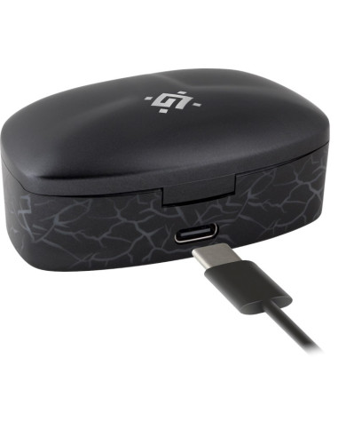 Defender Słuchawki Bluetooth Cyberdots 250 Gaming Czarne 63250