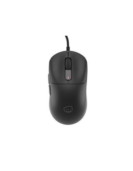 Mysz Dla Graczy Fury Tanto T4 12000Dpi Rgb Czarna Gamingowa Programowalna