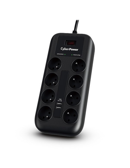 Listwa Przeciwprzepięciowa Cyberpower P0820Suf0-Fr