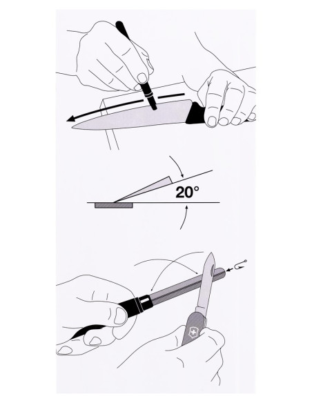 Podwójna Ostrzałka Do Noży Victorinox