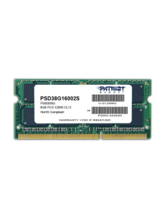 Pamięć Patriot Memory Signature Psd38G16002S (Ddr3 So-Dimm  1 X 8 Gb  1600 Mhz  Cl11)