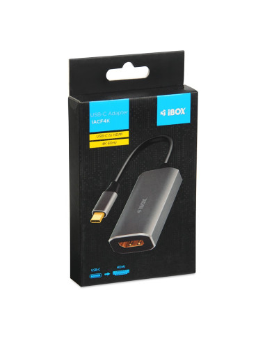 Ibox Adapter Iacf4K Usb-C To Female Hdmi 4K