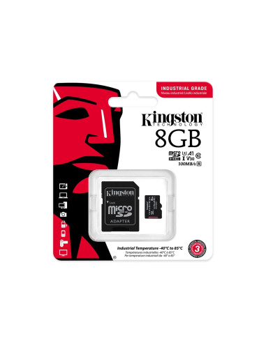 Kingston Microsdhc Industrial 8Gb Sdcit2/8Gb