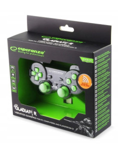 Gamepad Bezprzewodowy Esperanza Gladiator Egg108G (Pc, Ps3  Kolor Czarny) 2
