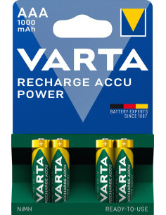 Zestaw Akumulatorków Aaa Varta Ready2Use 5703301404 (1000Mah   Ni-Mh)