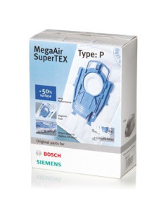 Worki Do Odkurzacza Bosch (Tkanina Syntetyczna  Bosch Bbz41Fp  4 Szt.)