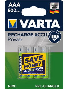 Zestaw Akumulatorków Aaa Varta Ready2Use 56703101404 (800Mah   Ni-Mh)