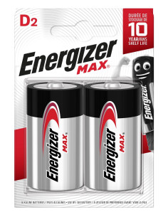 Energizer Bateria Max D Lr20. 2 Szt. Opakowanie Eco