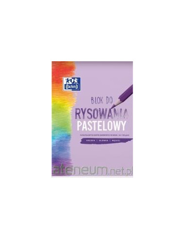 Blok Rysunkowy A4/10K Pastelowy (20Szt) Oxford