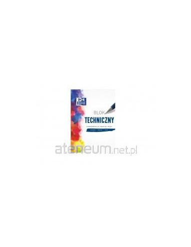 Blok Techniczny A4/10K 250G Bia?Y (20Szt) Oxford