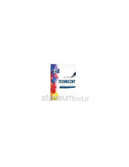 Blok Techniczny A4/10K 250G Bia?Y (20Szt) Oxford