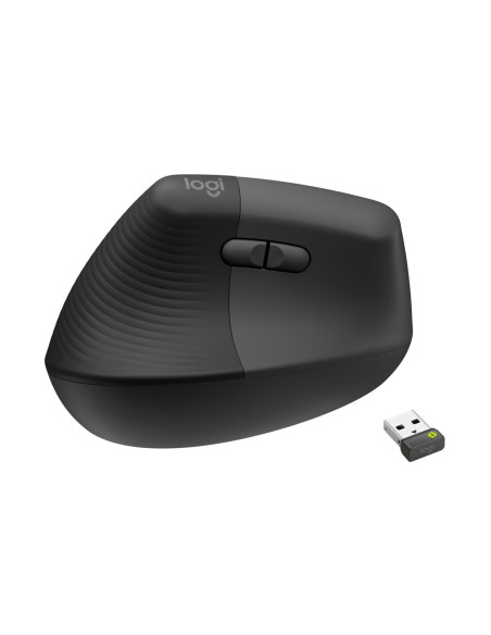 Logitech Lift For Business Myszka Biuro Po Lewej Stronie Rf Wireless + Bluetooth Optyczny 4000 Dpi