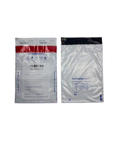 Safemoneybag Koperty Bezpiecznie Depozytowe Transparent B4 260X370+35 100 Szt