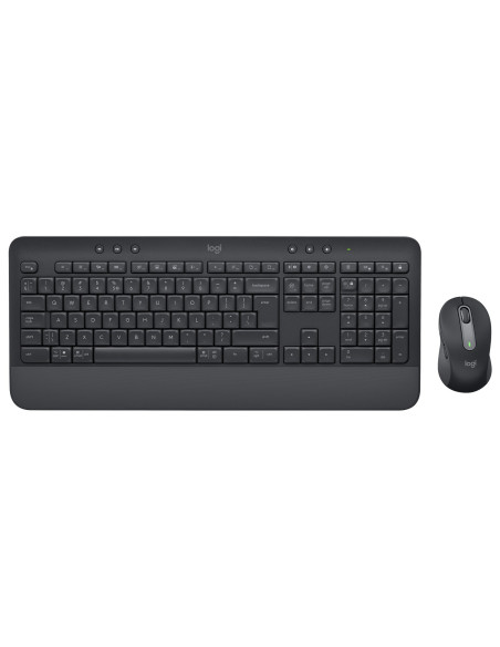 Logitech Signature Mk650 Combo For Business Klawiatura Dołączona Myszka Biuro Bluetooth Qwerty Amerykański Międzynarodowy Grafit