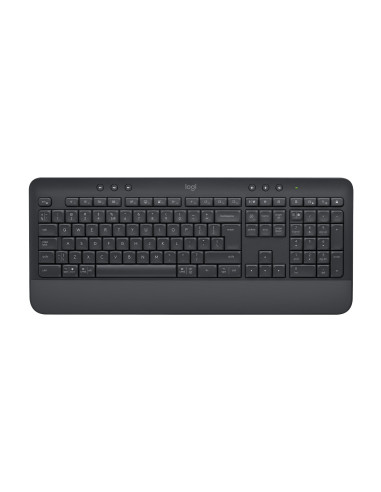 Logitech Signature Mk650 Combo For Business Klawiatura Dołączona Myszka Biuro Bluetooth Qwerty Amerykański Międzynarodowy Grafit