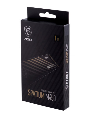 Dysk Ssd Msi Spatium M450 Pcie 4.0 Nvme M.2 1Tb V1