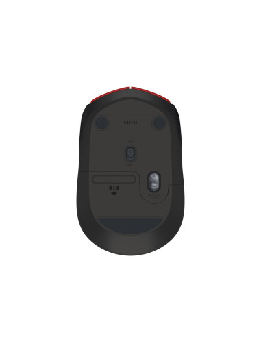 Mysz Logitech M171 910-004641 (Optyczna  1000 Dpi  Kolor Czerwony)