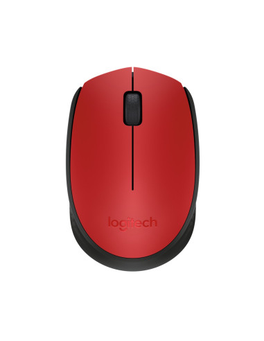 Mysz Logitech M171 910-004641 (Optyczna  1000 Dpi  Kolor Czerwony)